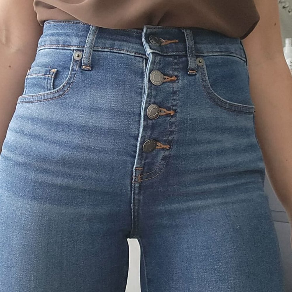 Everlane Vintage High Rise Denim